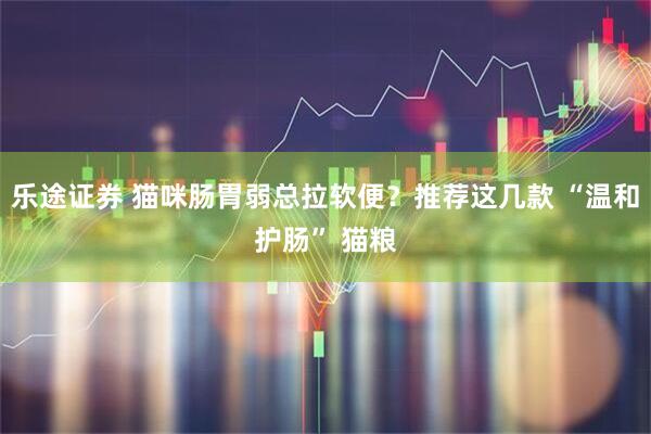 乐途证券 猫咪肠胃弱总拉软便？推荐这几款 “温和护肠” 猫粮