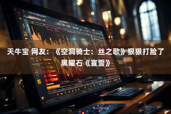 天牛宝 网友：《空洞骑士：丝之歌》狠狠打脸了黑曜石《宣誓》